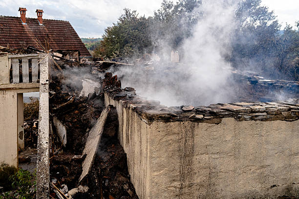 Professional Smoke Damage Removal technician working in Laurel, MD